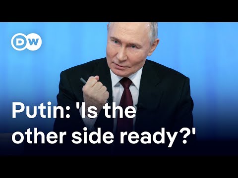 Putin proposes ‘high-tech’ missile duel at yearly press conference | DW News