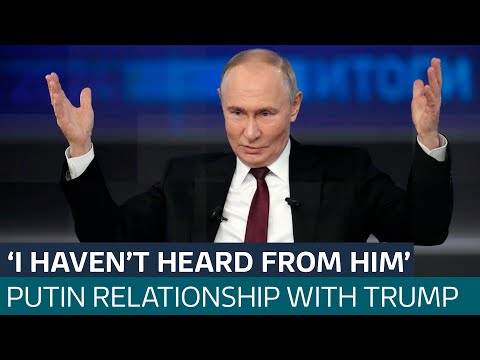 ‘I will be ready’: Putin says he will meet Trump as he delivers annual news conference | ITV News