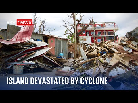 Cyclone survivors live ‘wretched existence’ on cut-off island of Mayotte