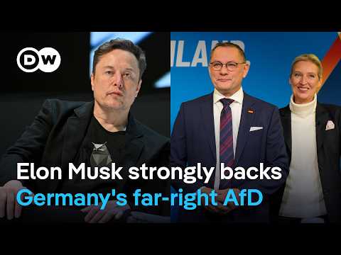 How influential is Musk among the far right in Germany? | DW News