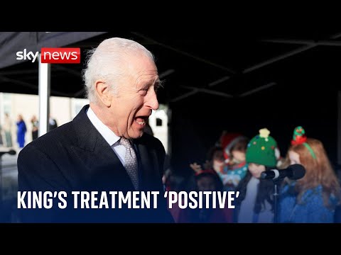 King jokes ‘I’m still alive’ – as his cancer treatment to continue into next year