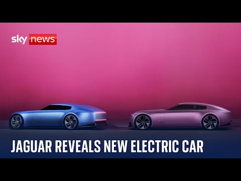 Jaguar boss defends rebrand after backlash – as new electric car revealed