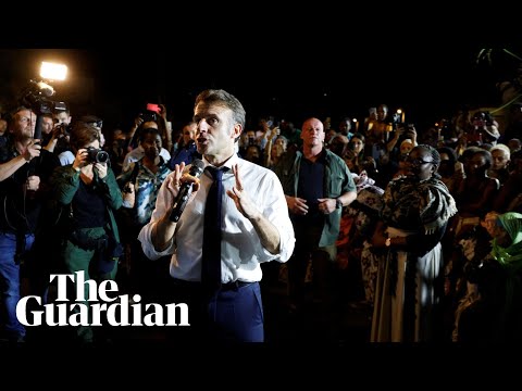 Macron swears while addressing islanders on cyclone-hit Mayotte
