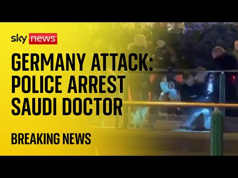 Germany: Police arrest Saudi doctor after car ploughs into Christmas market, killing at least two
