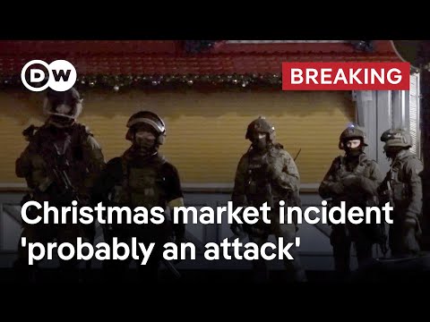 Reports: At least 11 dead as car plowed into Christmas market in Germany’s Magdeburg | DW News