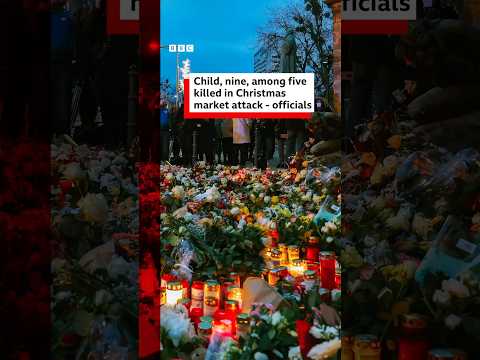 Child, nine, among five killed in Christmas market attack, officials say. #Germany #BBCNews