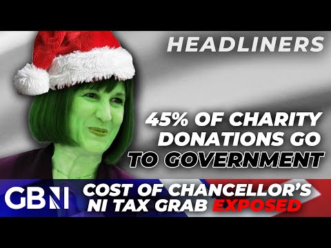Rachel Reeves dubbed ‘Christmas GRINCH’ for stealing 45% of charity donations with NI hike