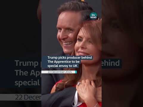 Mark Burnett has been named as Trump’s special envoy to the UK #itvnews  #usa #trump