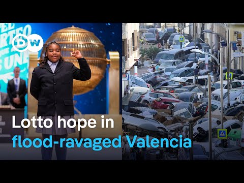 Flood-hit Valencians hope Christmas lottery winnings will help with reconstruction | DW News