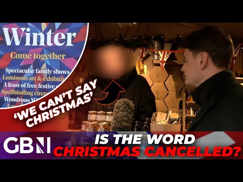 Is ‘Christmas’ being cancelled? | Stall traders BANNED from saying the word Christmas at markets