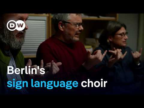 Members of this choir don’t sing songs – but instead perform them in sign language | Focus on Europe