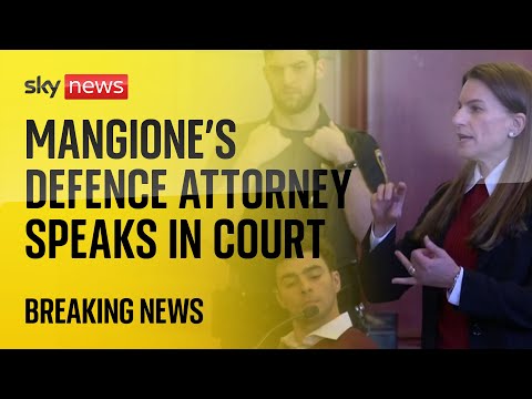 ‘His rights are being violated’: Luigi Mangione’s defence attorney