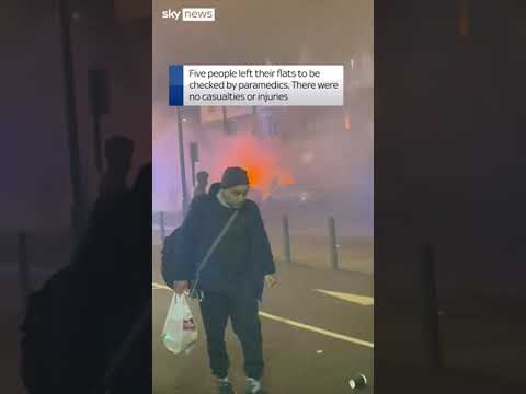 Firefighters in Birmingham battle blaze that destroyed shop window