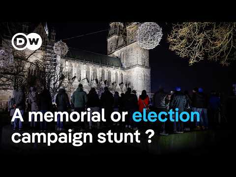 Germany’s far-right AfD party holds rally after Christmas market attack | DW News