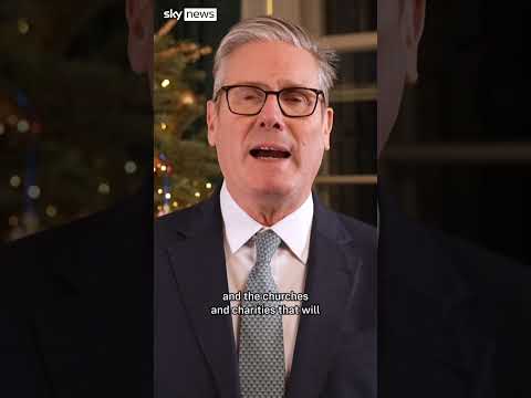 Sir Keir Starmer delivers first Christmas message as PM