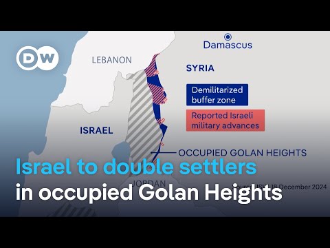 Airstrikes kill 10 in Gaza as Israel advances into Golan’s demilitarized buffer zone | DW News