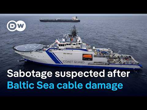 Finland probes Russia-linked oil tanker over undersea outage | DW News