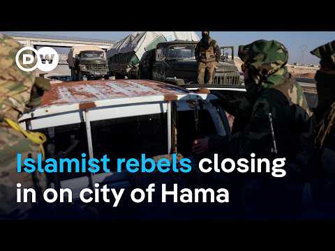 Why the Syrian military can’t resist the rebels as they advance on the city of Hama | DW News