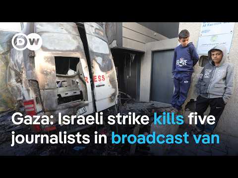 Media freedom groups urge protection of Palestinian journalists | DW News