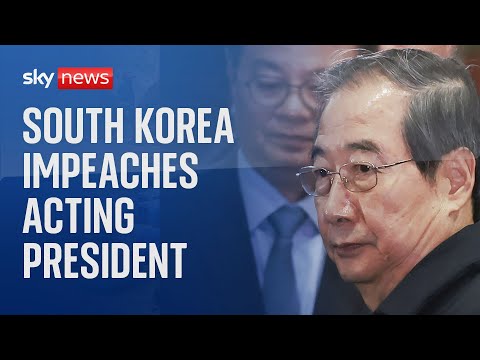 South Korea’s parliament votes to impeach acting president