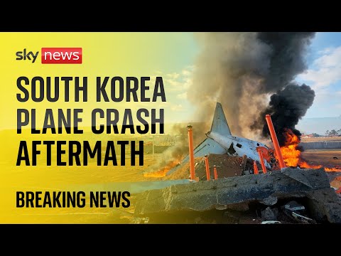 Watch live: Plane crash aftermath in South Korea – at least 167 killed and dozens more presumed dead