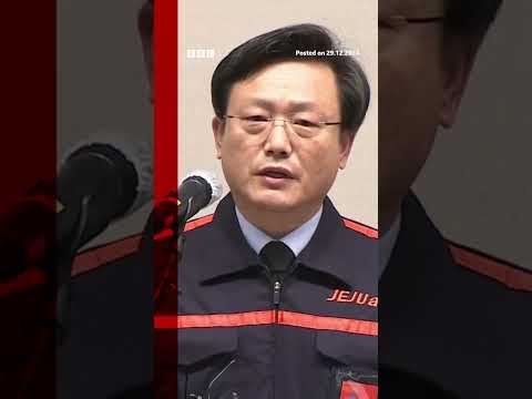 Only two survivors have so far been rescued, which had 181 people onboard. #SouthKorea #BBCNews