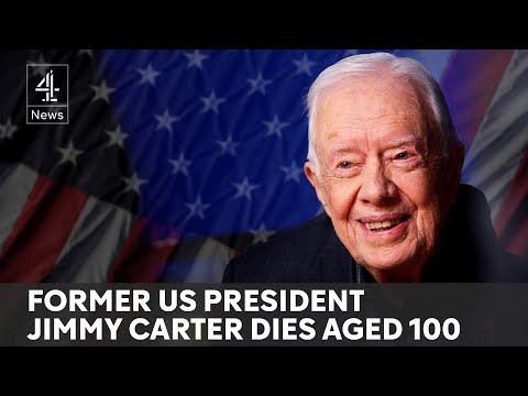 Jimmy Carter: Former US president dies aged 100