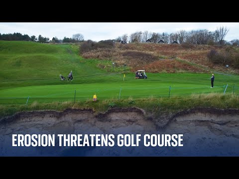 One of UK’s oldest golf clubs under threat from coastal erosion