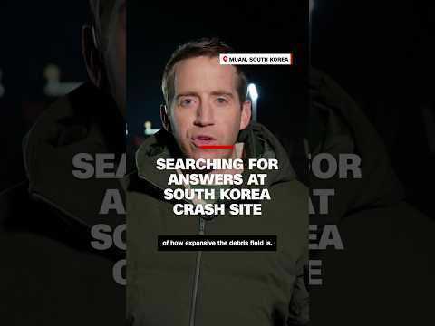 Searching for answers at South Korea crash site