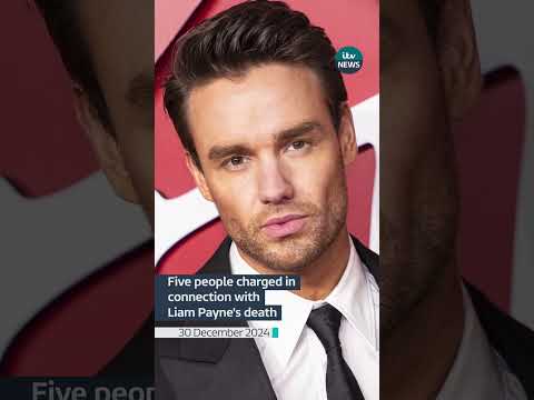Five people charged in connection with death of Liam Payne #itvnews #liampayne