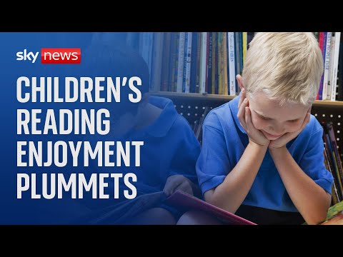 Concerns of ‘national crisis’ after sharp drop in children reading for pleasure