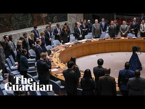 UN security council holds minute’s silence for former US president Carter
