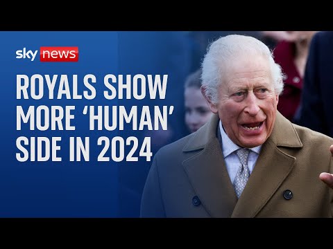 King and Royal Family show more ‘human’ side after difficult year