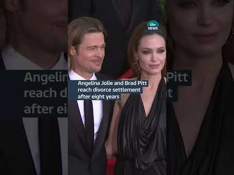 Angelina Jolie and Brad Pitt reach divorce settlement after eight years | ITV News