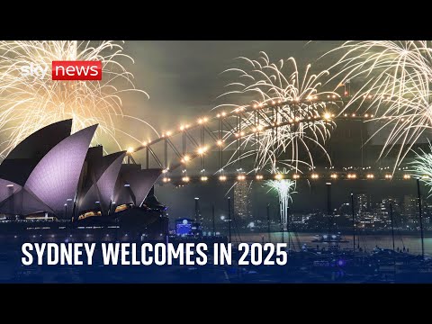 Australia and Asia welcome in 2025