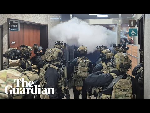 How the South Korean president’s martial law declaration unfolded