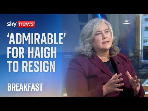 ‘Admirable’ for Haigh to resign ‘for good of the team’, says new transport secretary