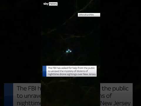 FBI investigate ‘mysterious’ drones