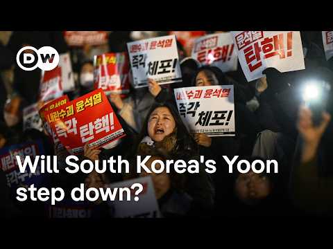 South Korea update: Protesters demand demise of President Yoon | DW News