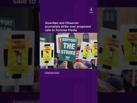 Guardian and Observer journalists strike over proposed sale to Tortoise Media