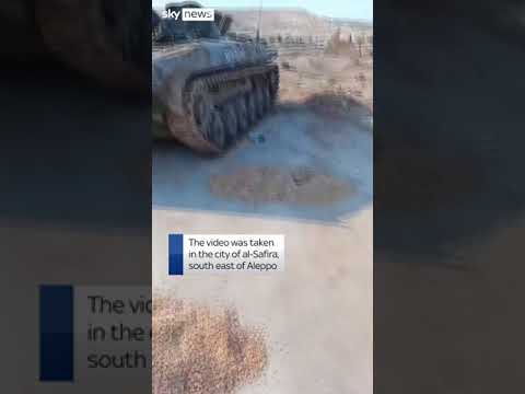 Syrian rebels capture government tanks