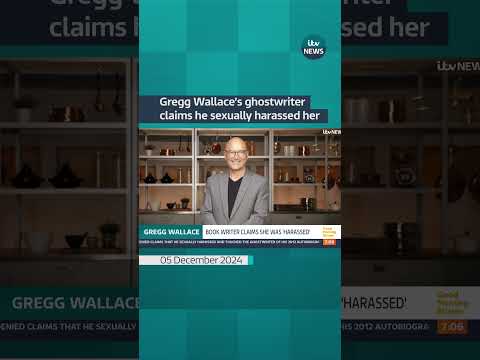 Gregg Wallace’s ghostwriter claims he sexually harassed her #itvnews