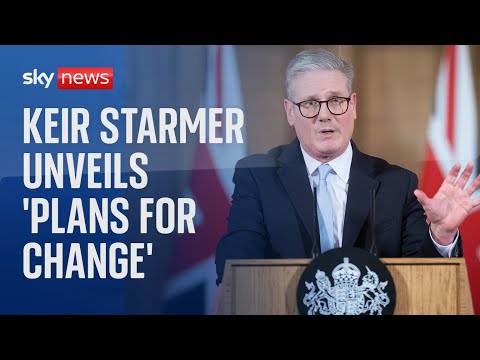 Watch live: PM Keir Starmer to unveil ‘plans for change’ in major speech