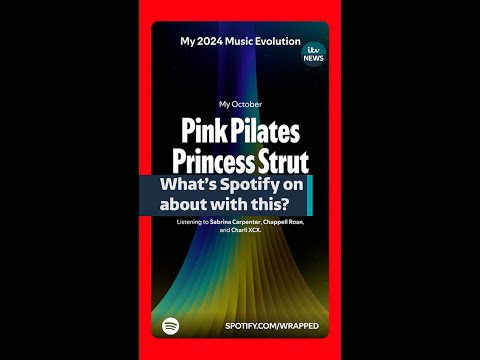 What is going on with Spotify’s 2024 Wrapped? #wrapped2024 #spotify #news #itvnews