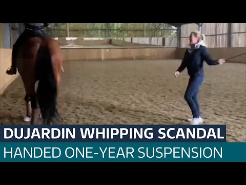 Double Olympic dressage champion Charlotte Dujardin handed one-year suspension | ITV News