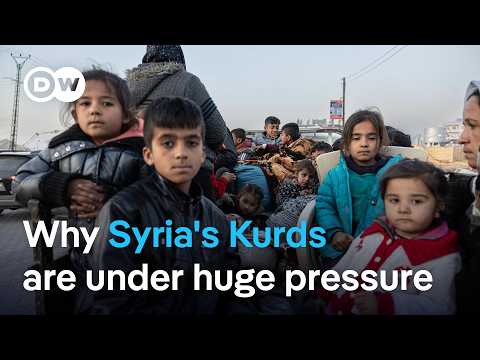 Why thousands of Syrian Kurds are fleeing, and where they are going | DW News