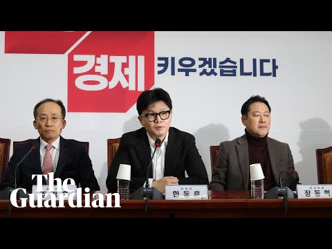 ‘Great danger’ to South Korea unless President Yoon suspended, says ruling party leader