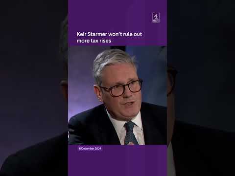 ‘No plan’ for more tax rises – Starmer