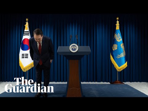 South Korean president aplolgises for declaring martial law