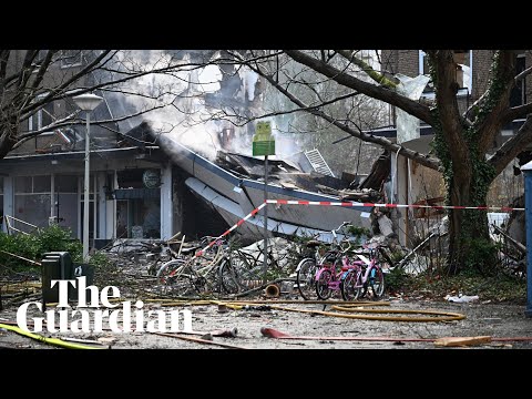 Rescuers search for survivors after apartment block blast in The Hague